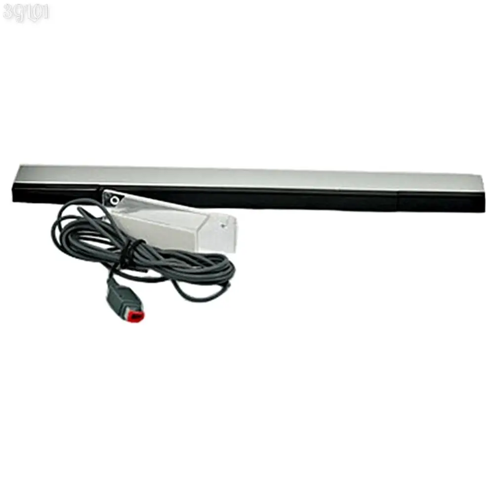 Wired Motion Sensor Receiver with Extension Cord Remote Infrared Ray IR Inductor Bar Wired Motion Sensor Bar for Nintendo Wii