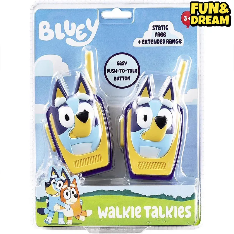 Bluey'S Bingo Doll Children'S Toy Walkie-Talkie Toys For The House Birthday Present Little Blue Dog Walkie-Talkie 5