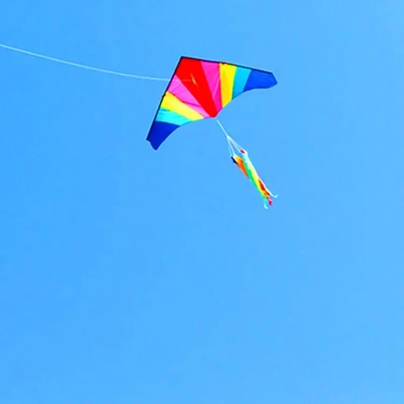 

Free shipping large kite tails flying kite windsocks kites rainbow tail kite for kids ripstop nylon professional parachute wind