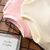 1pcs Autumn Winter Children's T-Shirts Solid Color Warm Tops Kids Round Neck Long Sleeve Base Shirt Boys Girls Tshirts Clothes 3