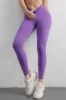 V-Back Yoga Legging With Pockets Women Scrunch Butt Workout Pants Stretchy Lifting Hip Sports Leggings Gym Pilate Sexy Tights