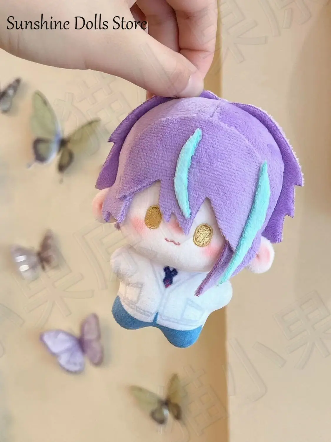 Kamishiro Rui Game Project Sekai Adorable Plush Starfish Pendant Cosplay Keychain Toy Birthday Gift 10cm