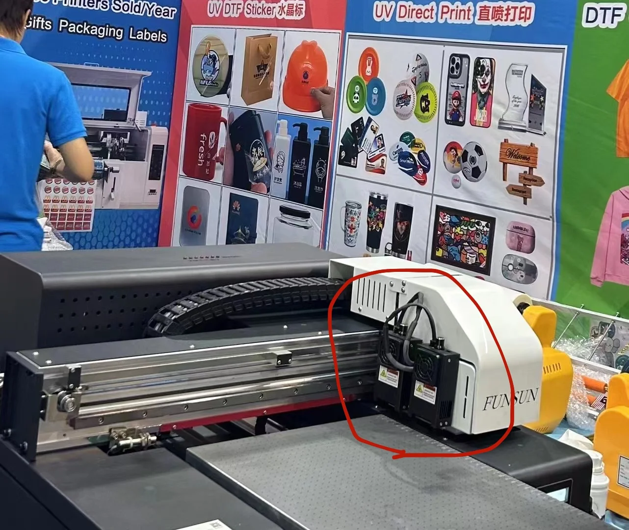 Air cooled UV LED curing lamp UV flatbed printer inkjet printer glue resin ink curing 365nm 395nm LED lamp