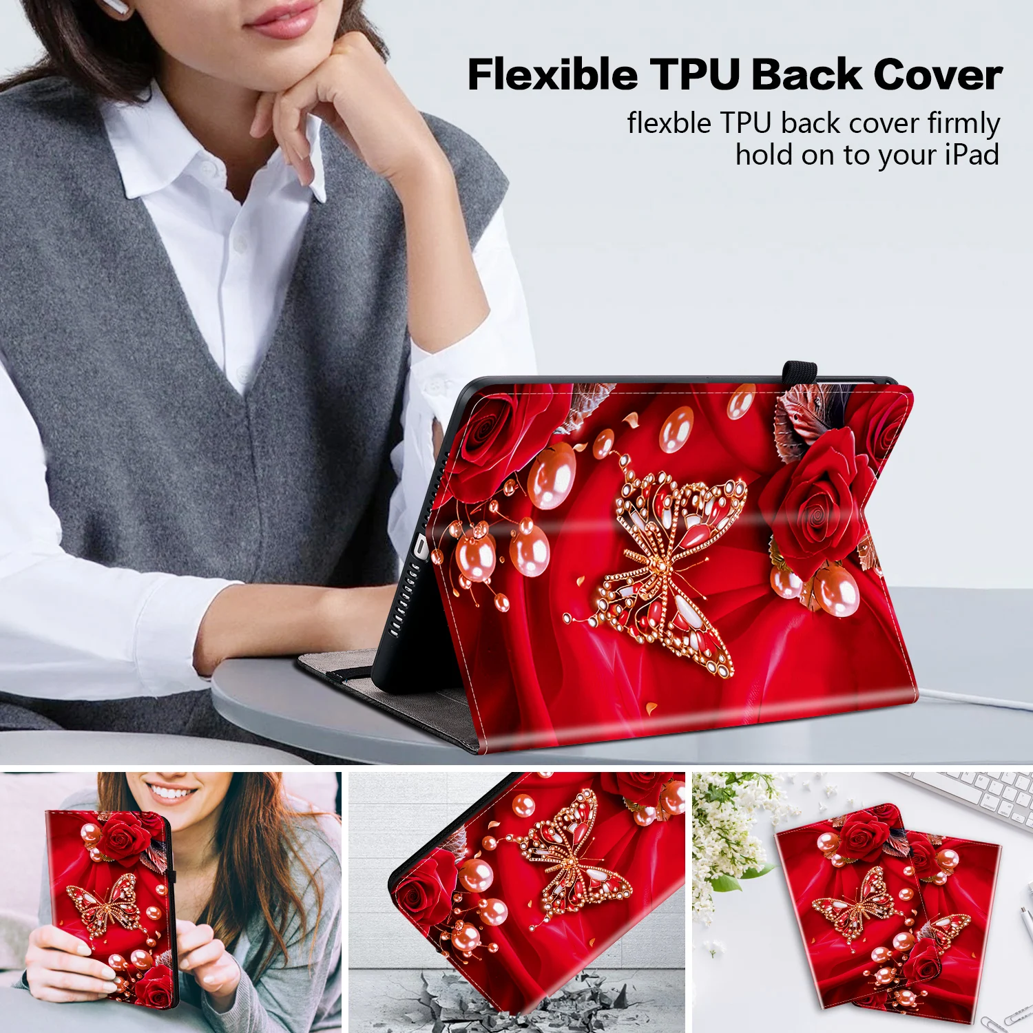 Premium Leather Tablet Case - Elegant and Durable Cover