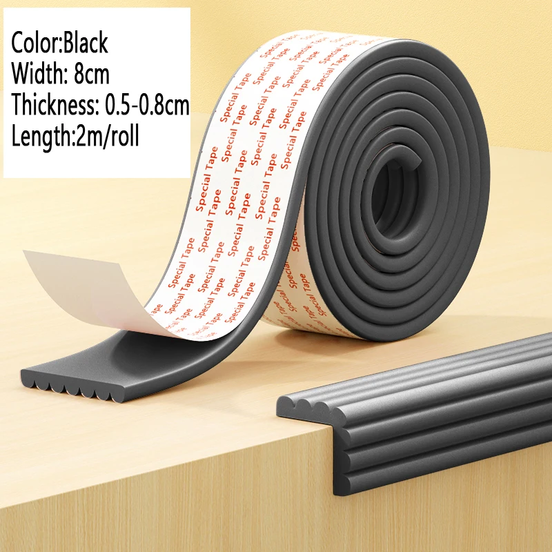 black 8cm