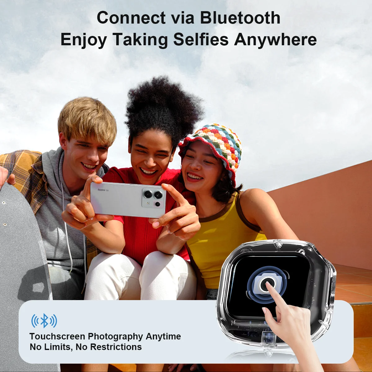 Wireless Bluetooth Headphones with Real Time Translation
