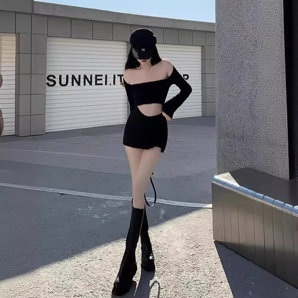 Mini robe taille haute pour femme – Image 2