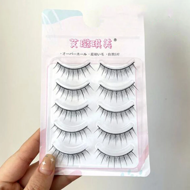 Cosplay&ware Little Devil 5 Pairs Manga Lashes Anime Cosplay Natural Wispy Korean Makeup Artificial False Eyelashes Yzl1 -Outlet Maid Outfit Store Sde7a2ee736414c4cb8470fab1f03ec22V.jpg