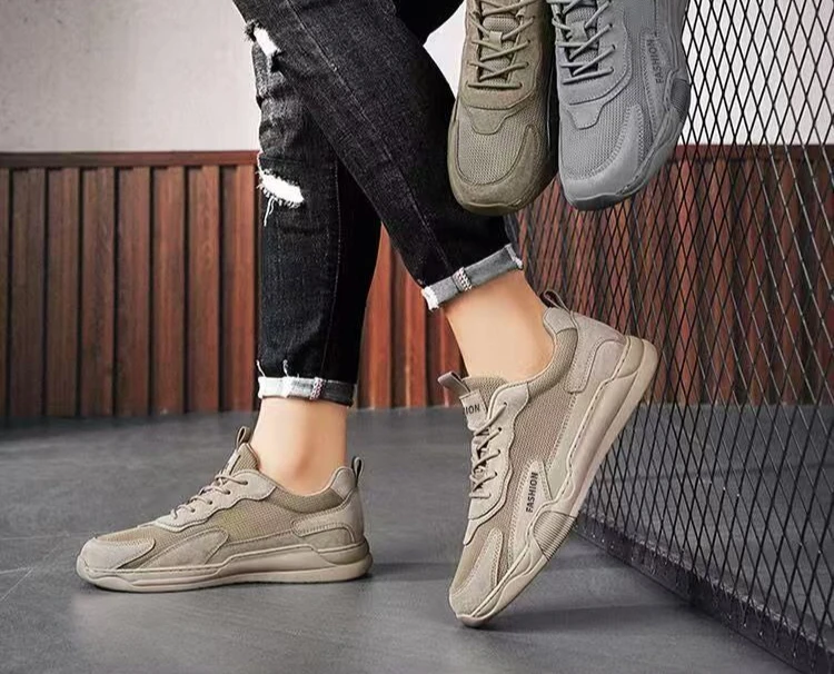 Herren Minimalistische Freizeitschuhe - Leichte Low-top Sneaker_voghion.com