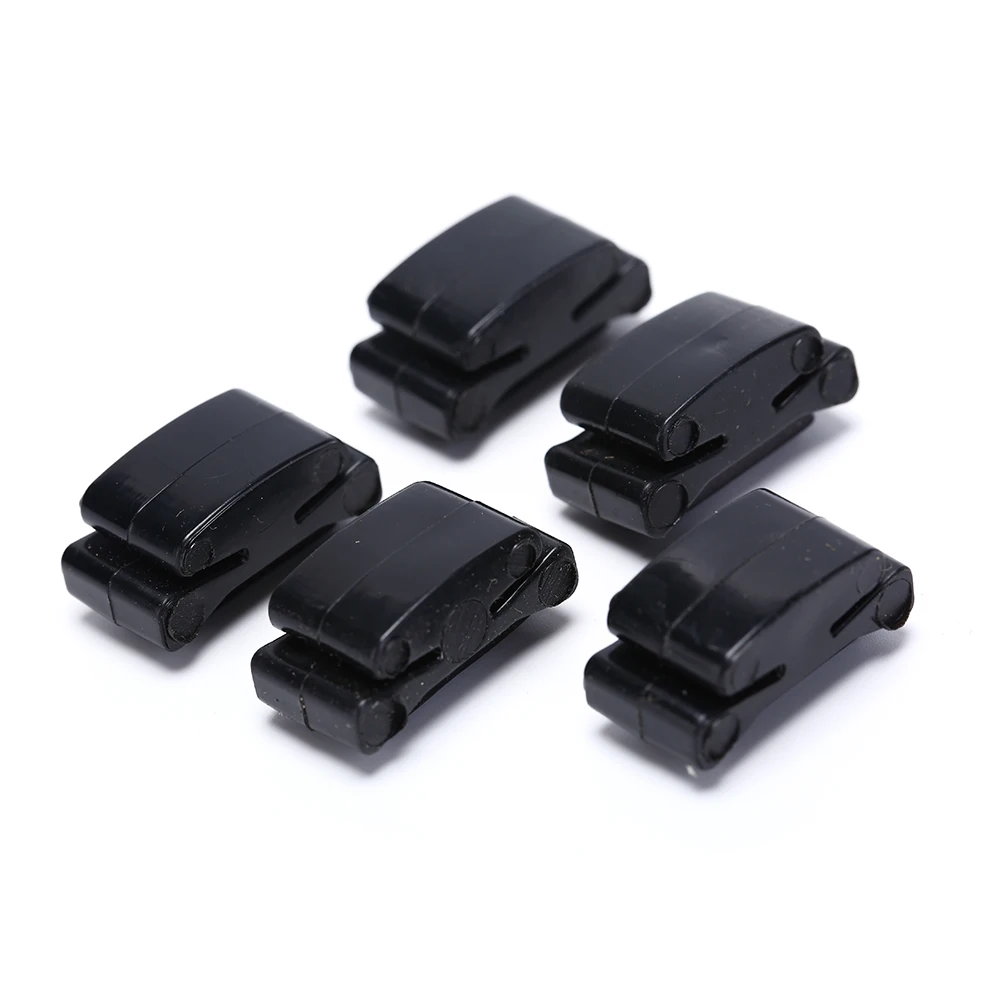 Guitar pick holder 5Pcs 20g black rubber fix on headstock for bass ukulele