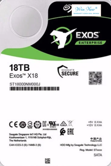 For ST18000NM000J 18TB Exos Helium SATA Enterprise X18 Series