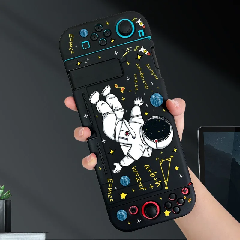 Cartoon-Astronaut-Protective-Case-For-Nintendo-Switch-NS-Soft-TPU-Shell ...