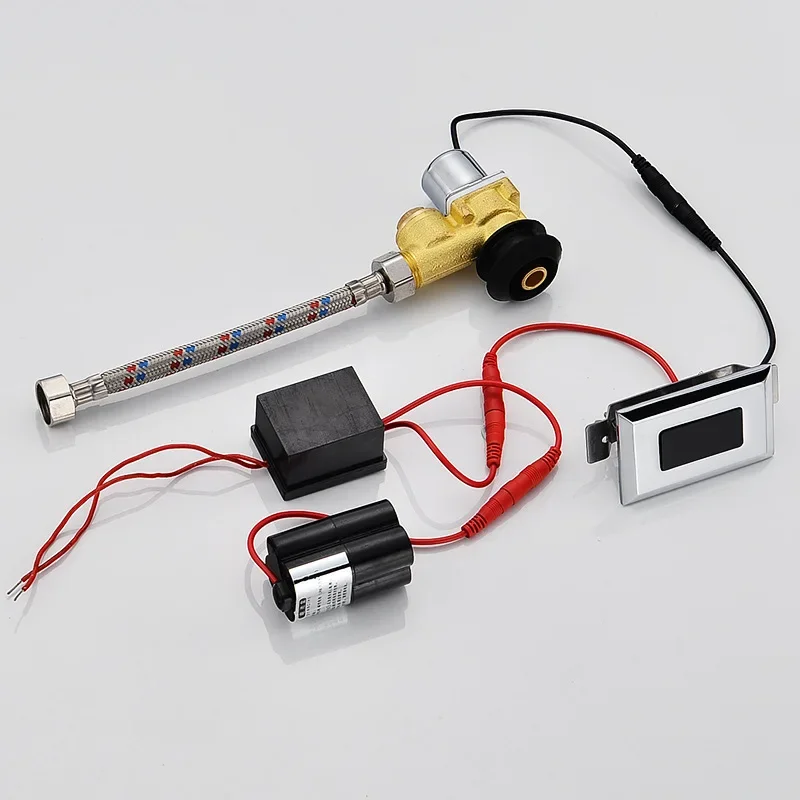 완전 자동 지능형 센서, 은폐형 소변기, 통합 변기 플러싱 장치, 솔레노이드 밸브, DC 및 AC 220V