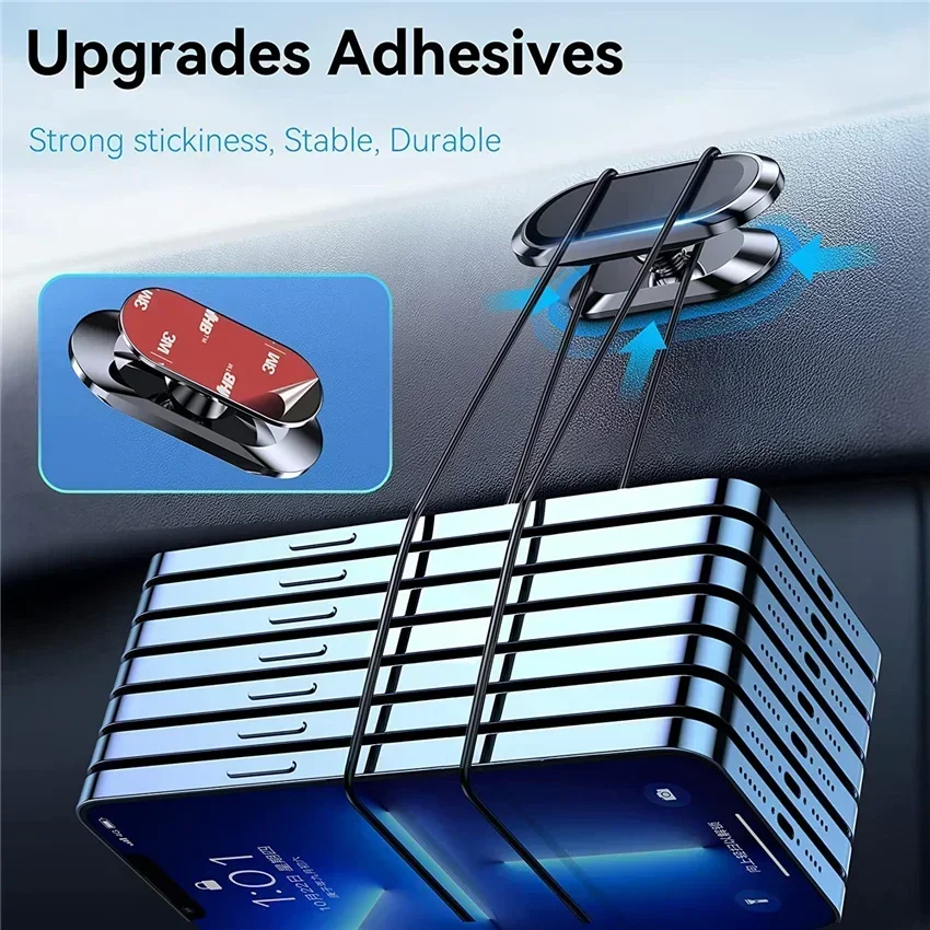 Phone Holder 360 Rotat Car Magnetic Universal for iPhone Xiaomi Samsung