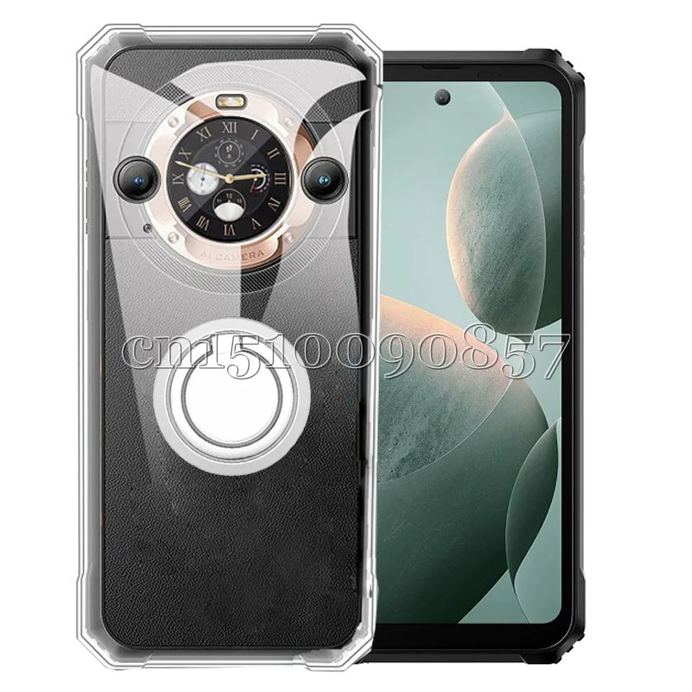 Shockproof Soft TPU Case with Ring Holder - Blackview BL9000 Pro Cover