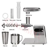 220V 200W Fruit Vegetable Juicer Machine Orange Celery Ginger Low Speed Juice Extractor Stainless Steel Cold Press Juicer Machin 2