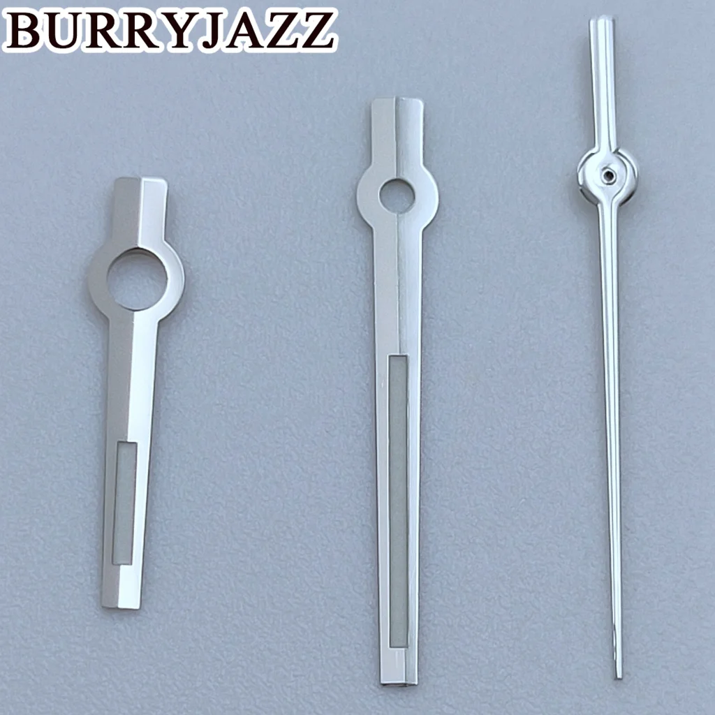 BURRYJAZZ NH35 NH36 NH38 7S26 7S36 4R35 4R36 Uhrzeiger Silber Gold Blau Roségold Grün Rot Orange Lila Zeiger Grün Leuchtend – Detail 11
