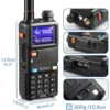 4Pcs Baofeng UV-5R 5W Tri-Power Walkie Talkie High Power Dual Band Long Range Portable Handheld UV 5R Radio 6