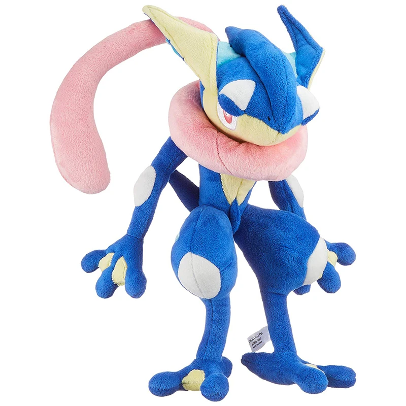 Takara Tomy Pokemon Greninja Peluche Peluche Froakie Evolution Black Greninja Doll Collection Frog Farcito Regalo Di Natale Per Bambini