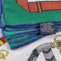 30% Silk 70% Cashmere Scarf Designer Luxury Pashmina Shawls for Women Square Hand Rolled Edges Stole Blanket Big Poncho 135CM - Image 6