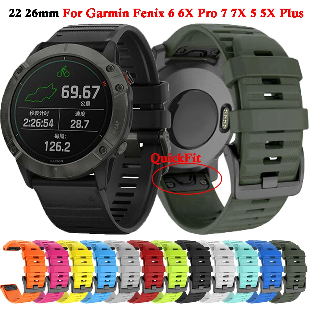 Quickfit 22mm 26mm Bracelet For Garmin Fenix 8 47mm 51mm E Enduro 3 2 - Foto 2