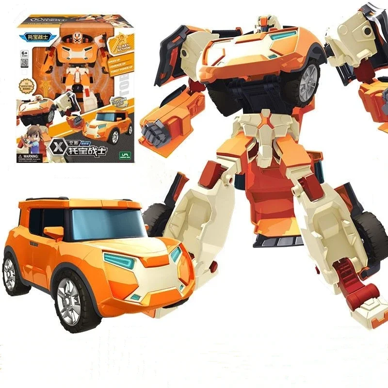 In Stock ABS Tobot Transforming Robot Toy Korean Cartoon
