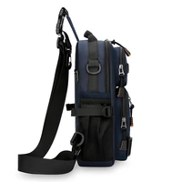 Mode hommes taille Packs sac de poitrine de haute qualité Oxford sacs à bandoulière pour hommes mode décontracté hommes sac à main mâle poitrine Pack 4