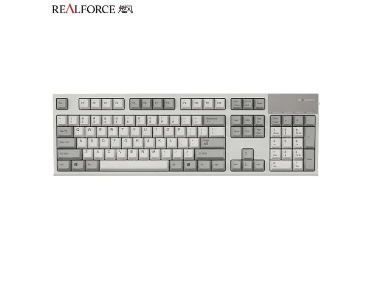 (realforce) Standard Edition Partition Pressure Capacitive Keyboard Wired Keyboard Office