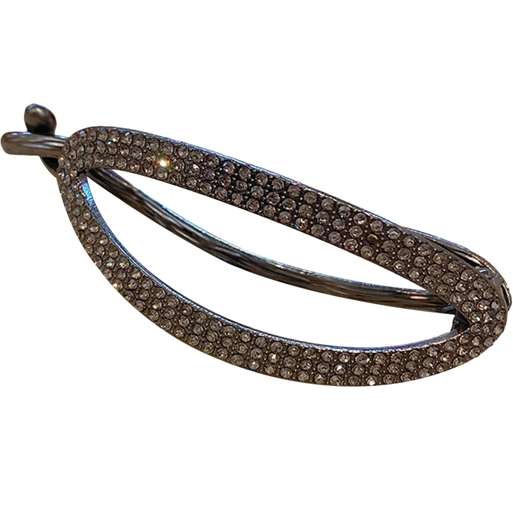 여성용 아크형 헤어 클로 클립, 패션 백 헤어 홀더, 엉킴 방지 스타일링 도구 (목욕, 메이크업, 세안, 파티, 행사용)