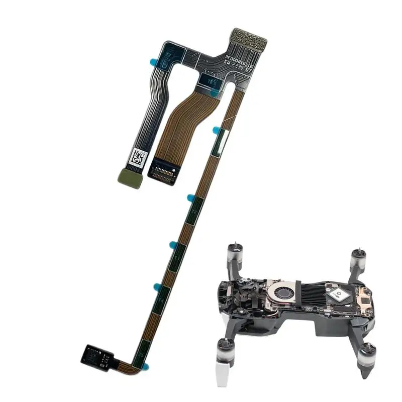 2023 Nuovo 3 In 1 Flessibile Gimbal Camera Flat Ribbon Flex Cable Per Mavic Mini 1 / 2 / Se Drone Part Mini 2 D Drone Accessori