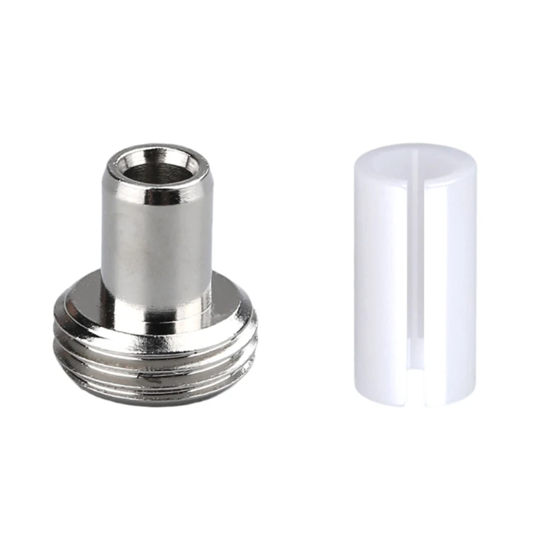 Replacement Parts Ceramic Tube Sleeves 2Pcs Metal-Head Connector Adapters 2Pcs Fiber Optic Visual Fault Locator