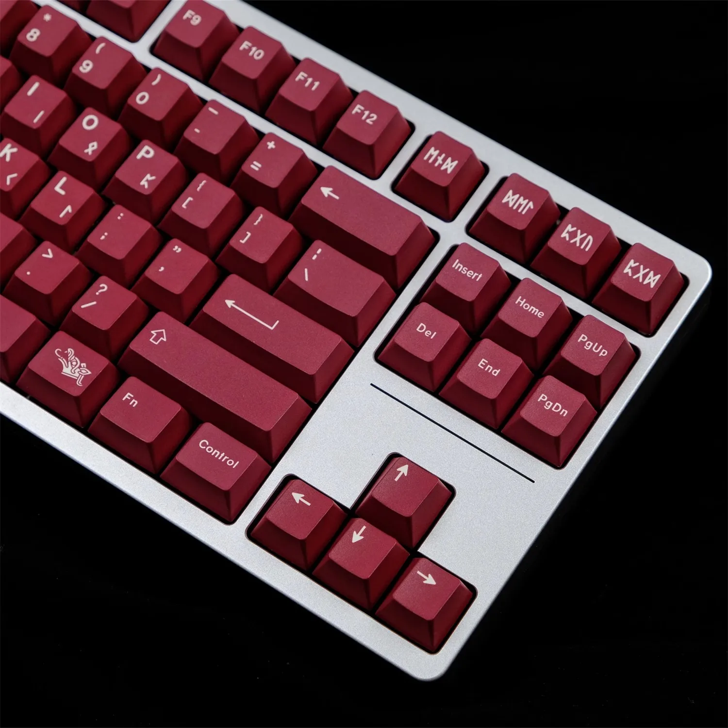 Gmk Blot Red Keycaps Grupo Pbt Sublimação Dye Lightproof Perfil Cherry Keycap para Teclado Switch mx 129 Teclas - Imagem 5