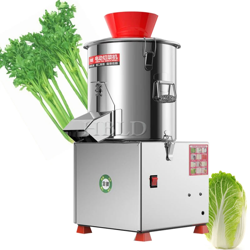 

New Stainless Steel Electric Meat Grinder Multifunctional Vegetable Cutting Machine Green Vegetable Dumpling Filling Machine