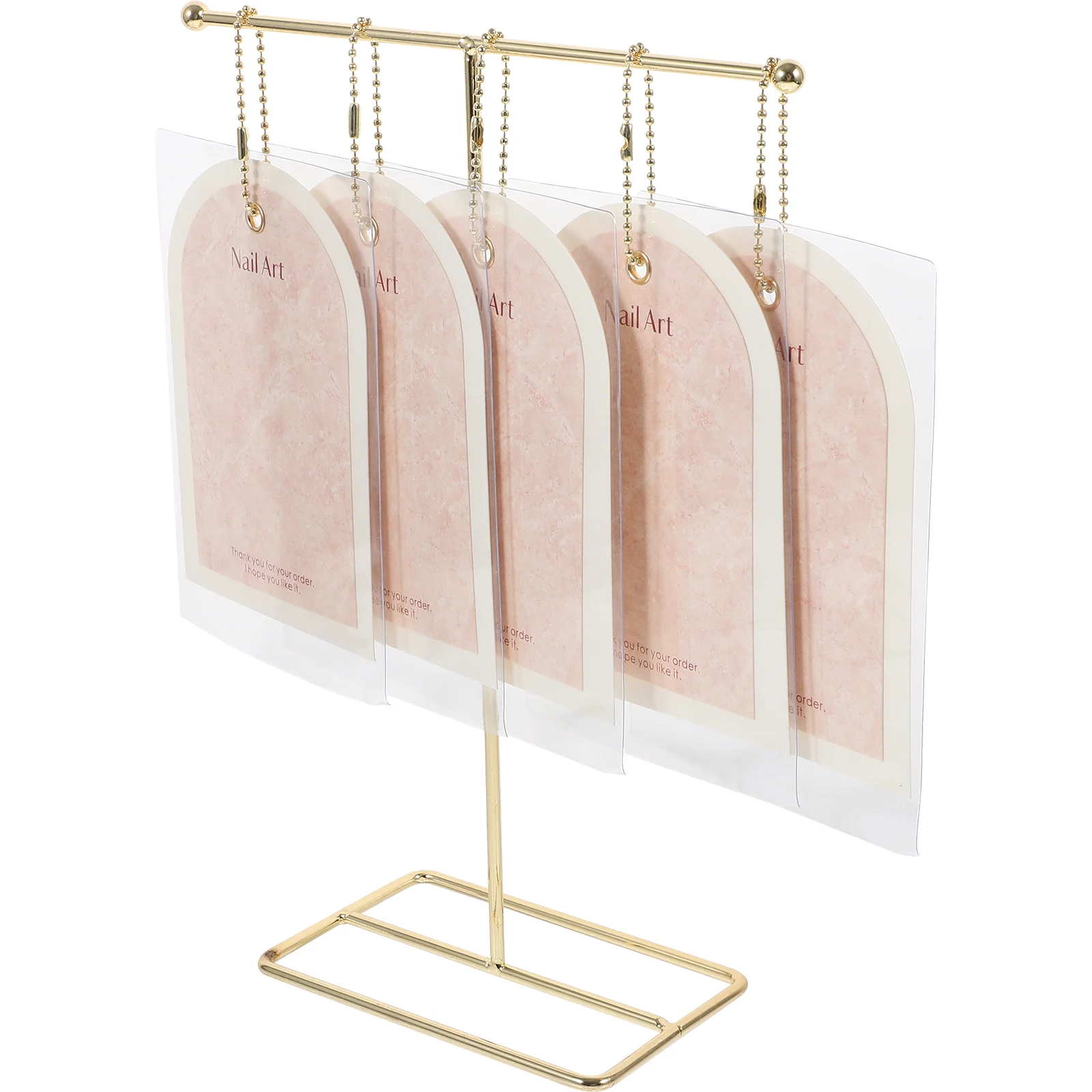 

Nail Display Cardboard Salon Holder Fake Nails Cards False Manicure Showing
