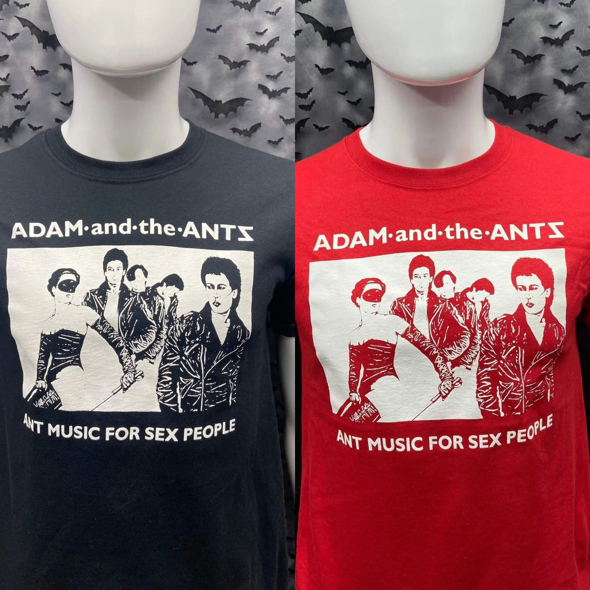 Tshirt Adam And The Ants New Wave Goth Post Punk
