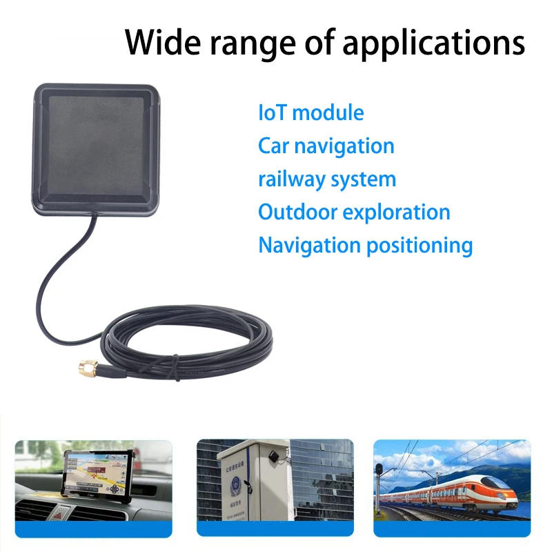 RTK/RTD 고정밀 안테나 센티미터 포지셔닝 L1+L2+L5 3위성 7주파수 GNSS 측정 안테나 42dBi 증폭기