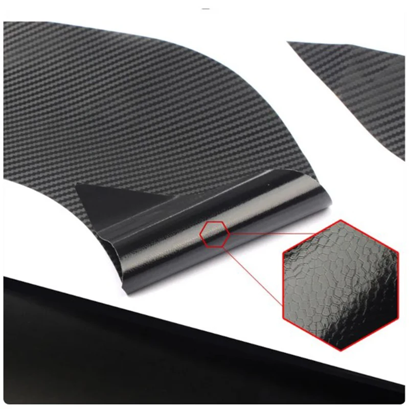 4Pcs/Set Car Door Sticker Carbon Fiber Scratches Resistant Cover Auto Handle Protection Film Exterior Styling Car Accessories