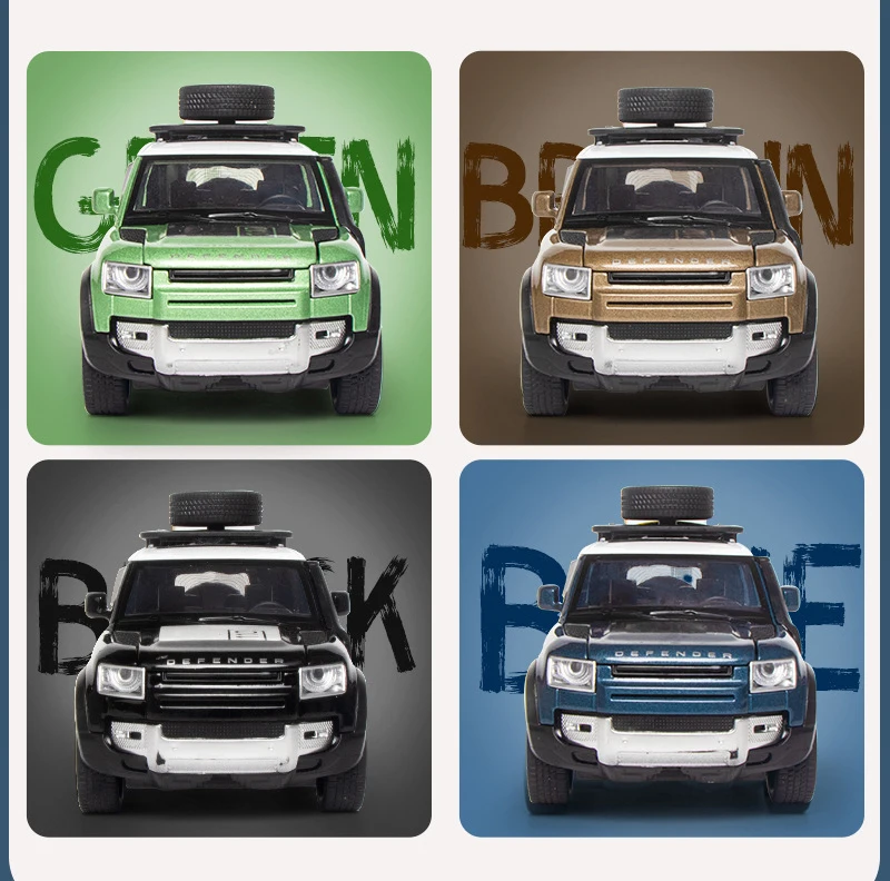 Rover Defender 1:32 Ölçekli Model Araba