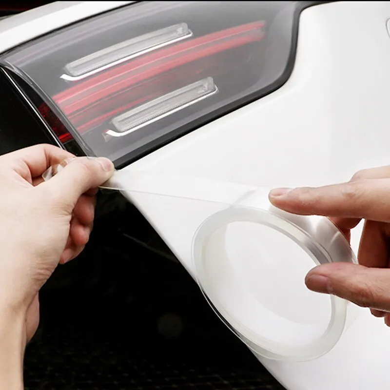 Car Door Anti Collision Strip Invisible Universal Body Film Adhesive Protection Anti Scratch