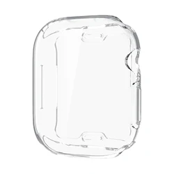 Enhanced Screen Protective Case - Full Coverage Soft TPU Bumper Cover for Series 12 46mm (Transparent)