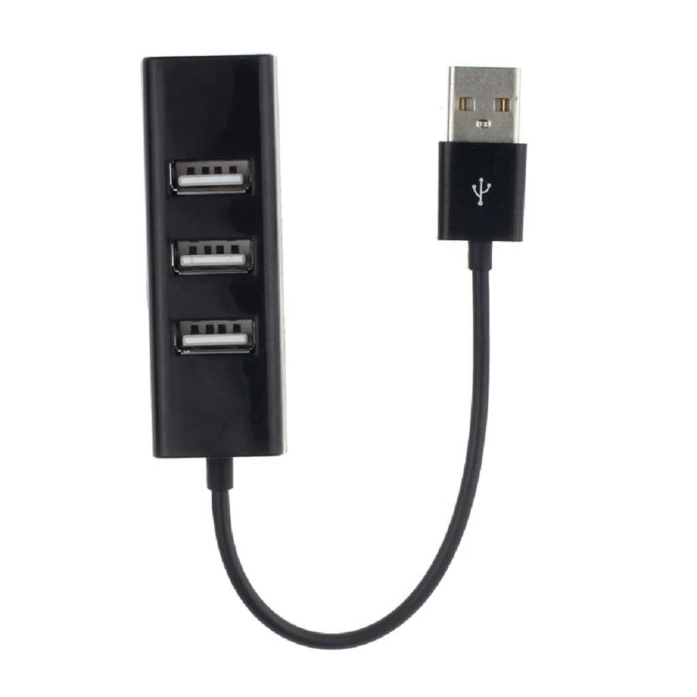 USB 2.0 4 Port Splitter Hub High Speed Adapter For Windows Vista XP 2000 98 FE06 For PC Laptop Computer notebook Latest