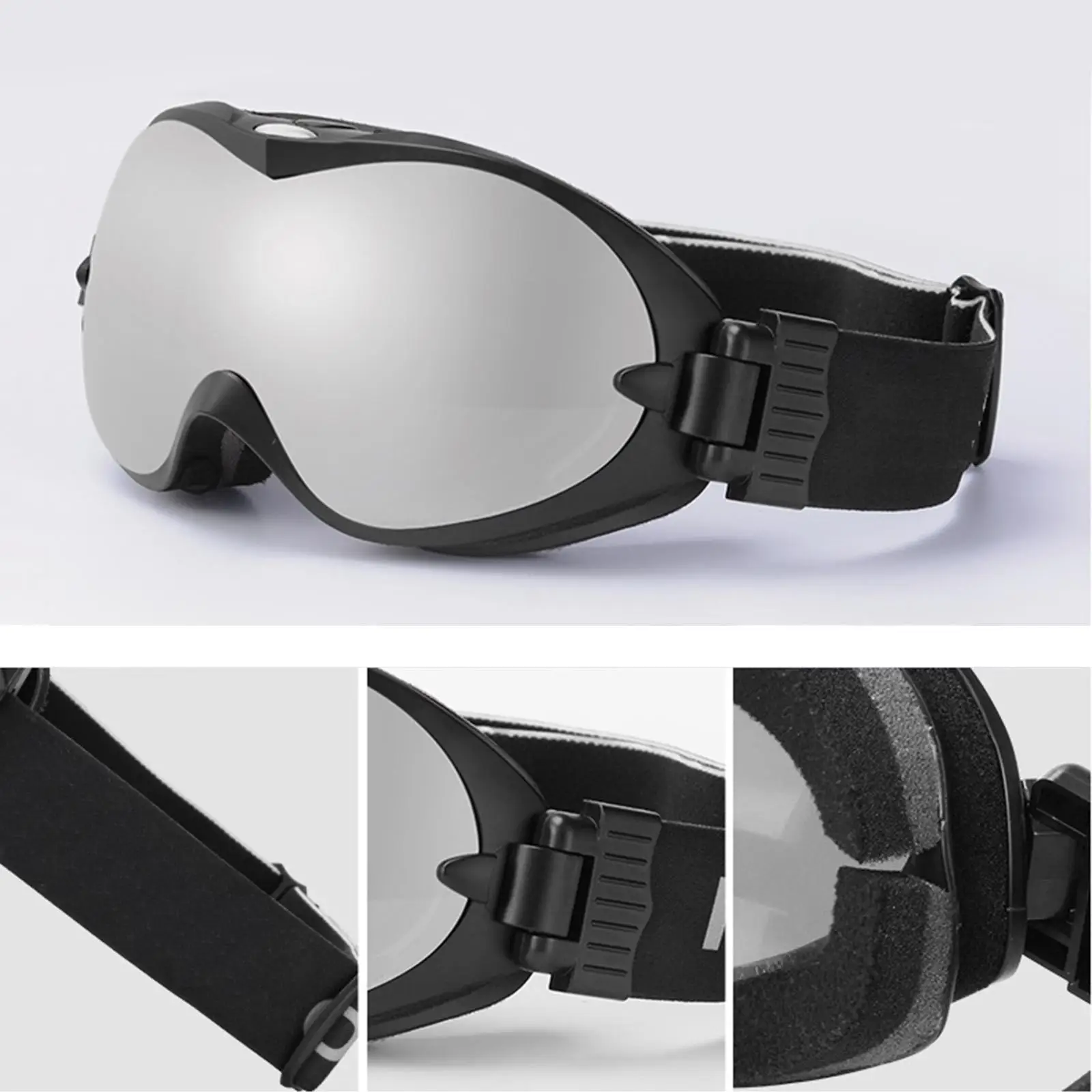 Anti-fog Wind Dust UV Lens Surfing Jet Ski Goggle Snow Snowboard Glasses Eyewear 
