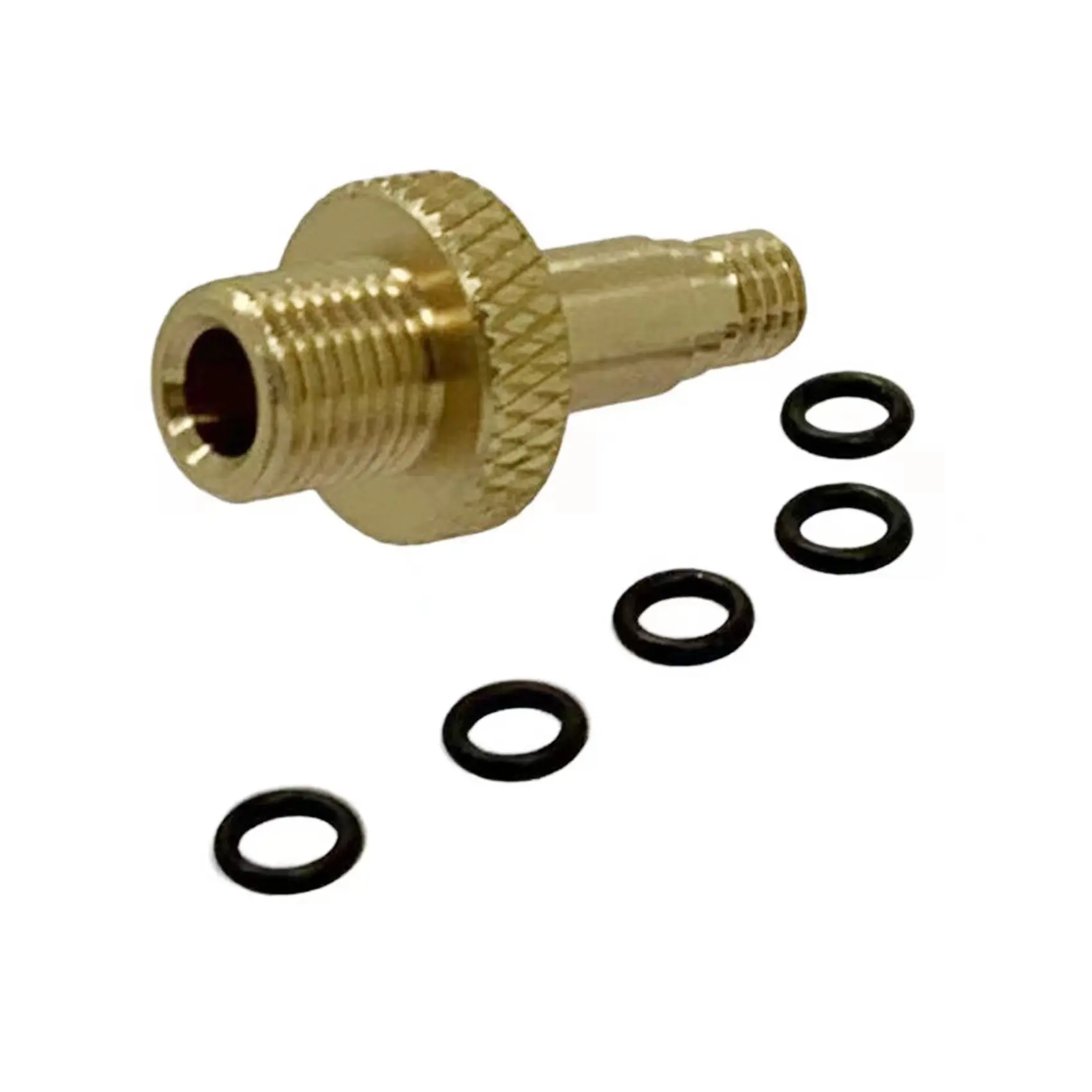 Bicycle Rear Shock Air Pump Valve Adapter Tool With Orings For DT