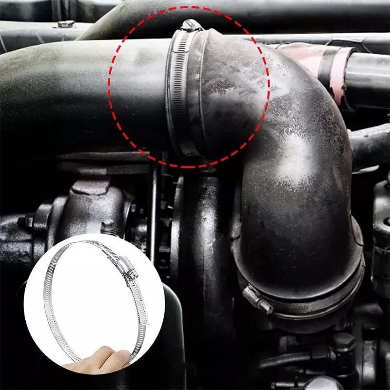 10 Fascette Metalliche Acciaio Inox Per Auto - Kit Manutenzione Giunti Semiassi - Foto 2