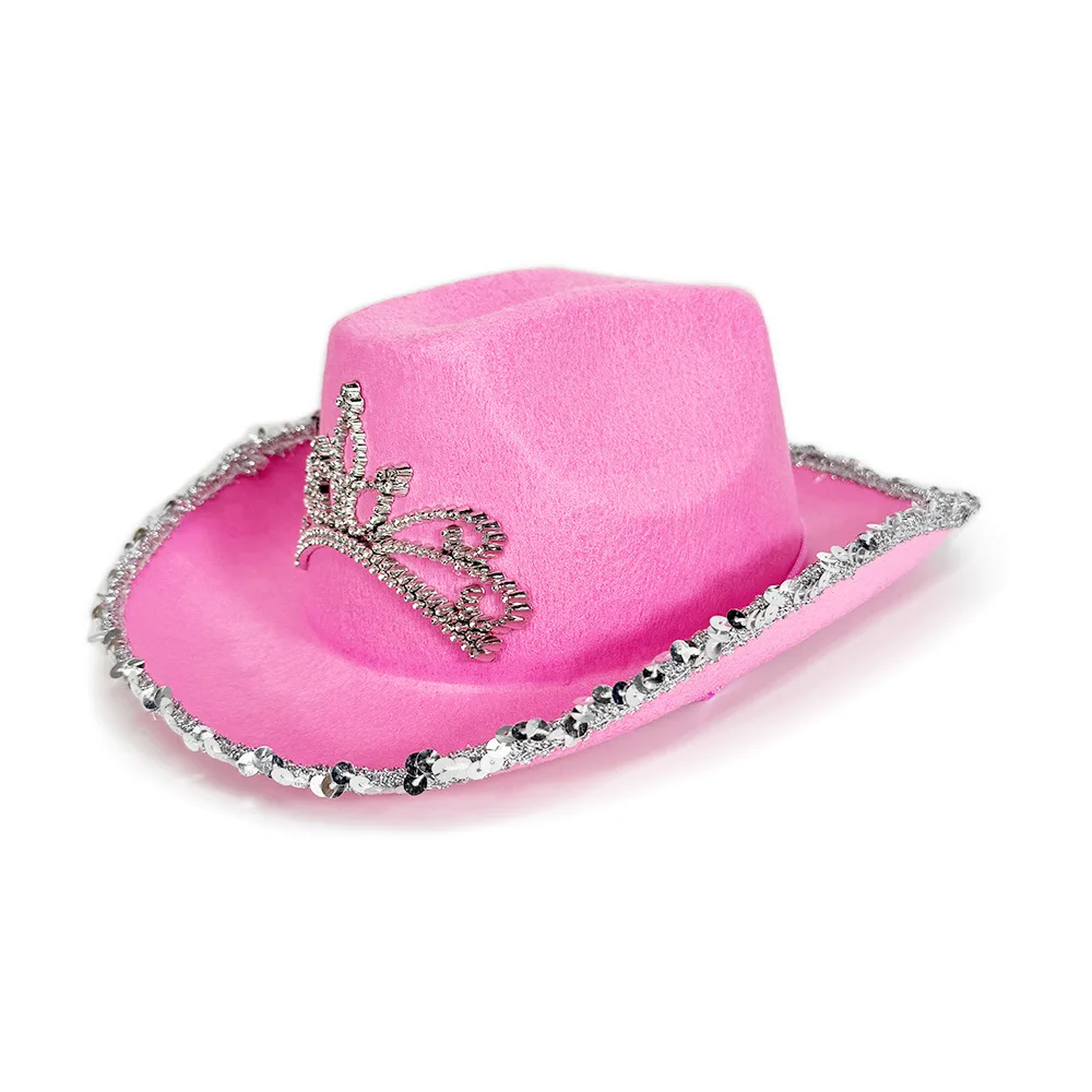 Children's Classic Tiara Cowboy Hat for Adventures and Holidays