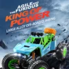 1:8 Extra Large Alloy Material Remote Control Car 4WD High Speed Climbing Off Road Vacuum Tire Elasticity Shock Absorbing RC Car 2