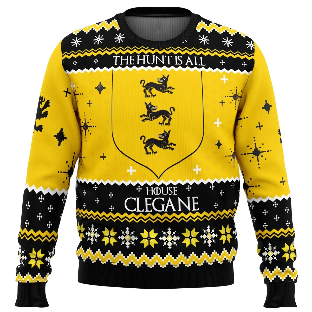 thumbnail image 1 of Otoño e invierno Juego de tronos Se acerca la Navidad Suéter feo de Navidad Regalo de Papá Noel Suéter de hombre Sudadera 3D Tops, 1 of 4