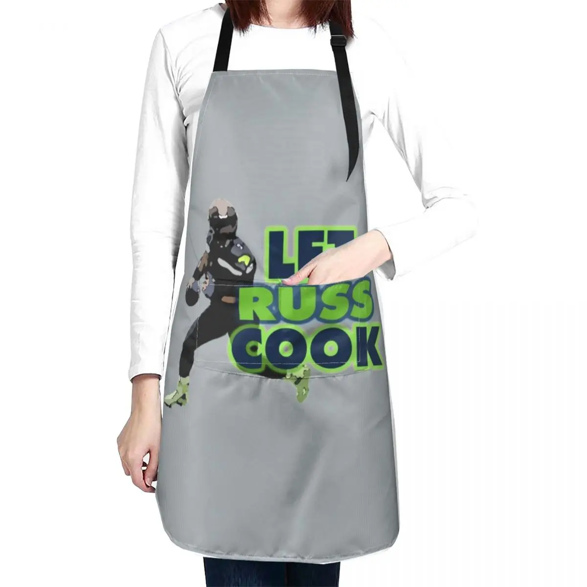 

Let Russ Cook Apron Woman Kitchen Aprons Apron Kitchen Man kitchen utensil