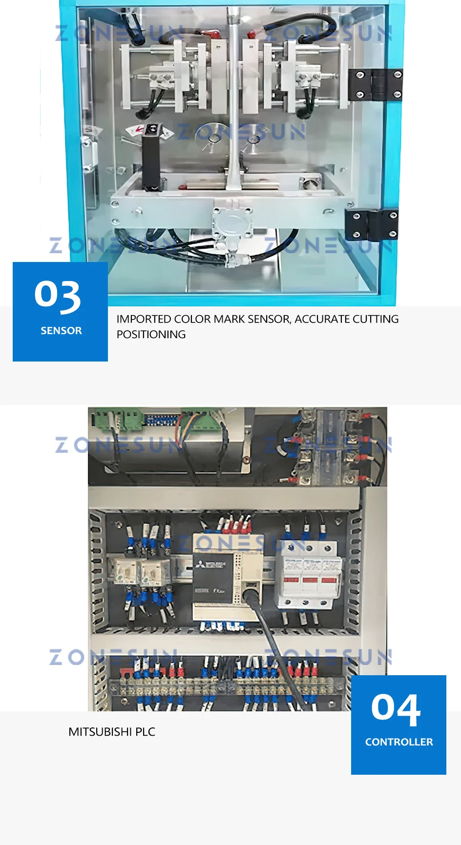 ZONESUN ZS-PL240LS Соус, специи, мед, пакетик, кетчуп, упаковка, жидкая паста, наполнитель, запайка, машина с функцией нагрева смешивания