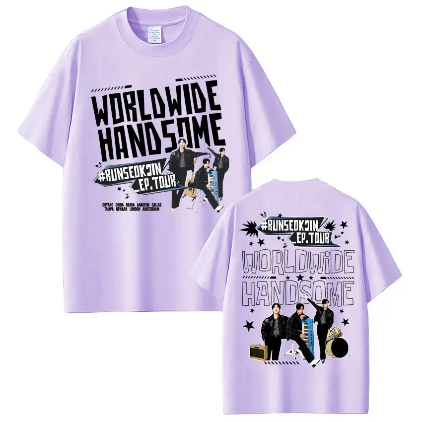 Korean Singer Jin RUNSEOKJIN EP TOUR 2025 T-shirt Worldwide